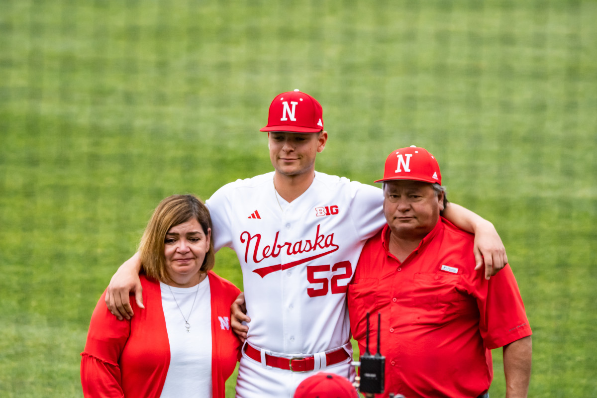 08-Michael Garza Nebraska Baseball vs Penn State G3 2023
